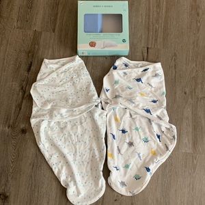 Aden + Anais wrap swaddles